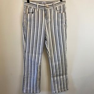 Urban Outfitters BDG Striped Cropped Jeans